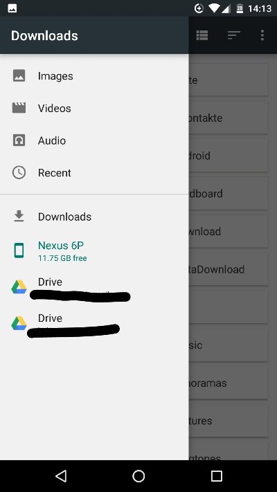 Файловый менеджер в Android 7.0 Nougat