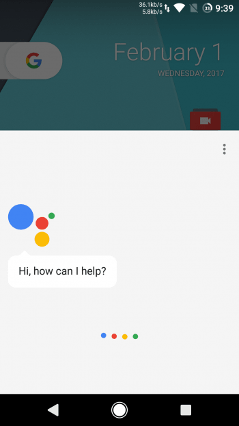 Установка Google Assistant