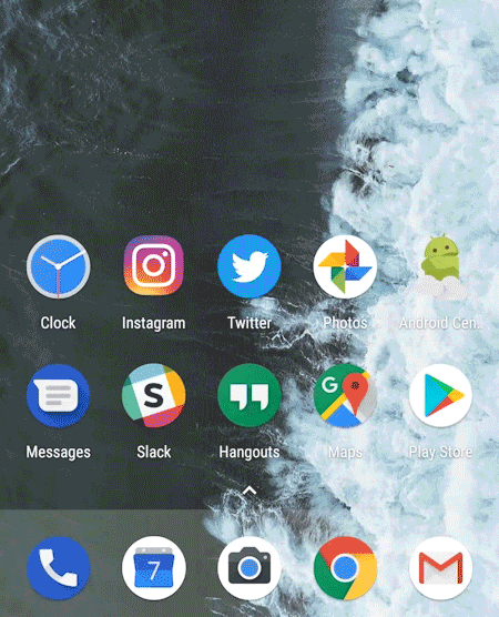Виджет на Android Oreo