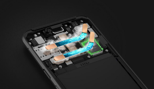 Xiaomi Blackshark Helo система охлаждения
