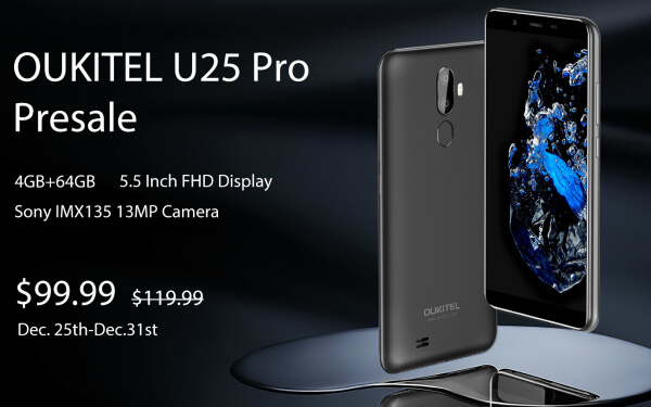 Oukitel U25 Pro предпродажа