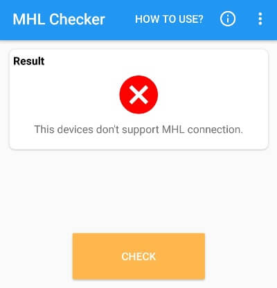MHL Checker