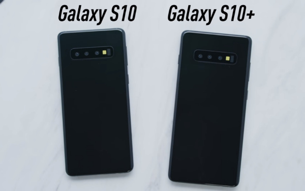 Макеты Samsung Galaxy S10 и S10 Plus