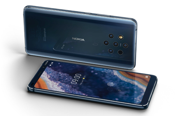 Nokia 9 PureView спереди и сзади