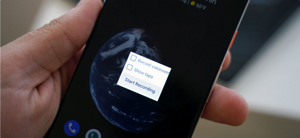 Android Q запись видео с экрана