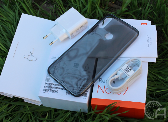 Комплектация Xiaomi Redmi Note 7