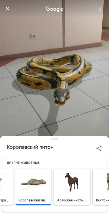3D-модель змеи