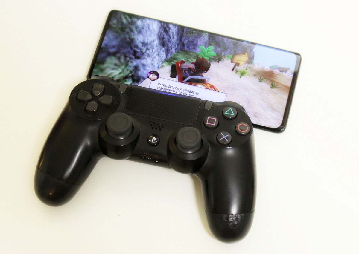 подключить DualShock к смартфону